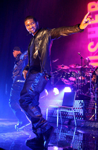 Usher in London Concert