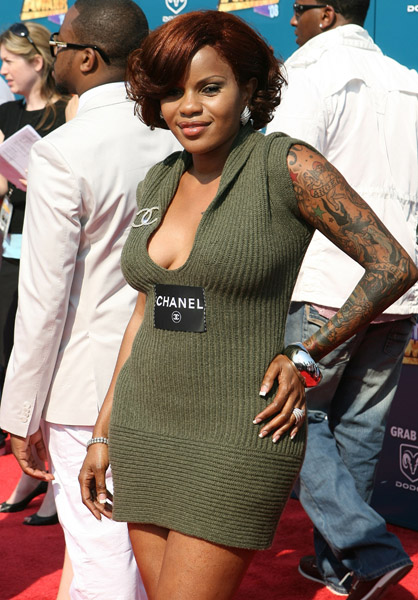 Jackie O's Hair, Chanel Dress & Arm Tattoos: BET Awards 2008