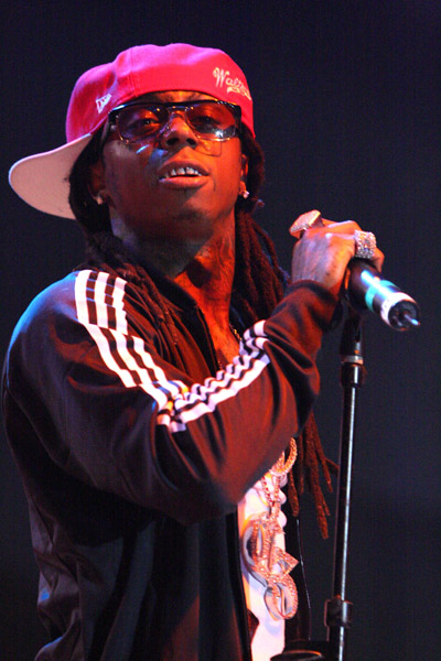 Lil Wayne the self proclaimed Best Rapper Alive in concert at the Travis 