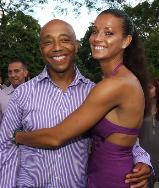 Russell Simmons and Porchla Coleman