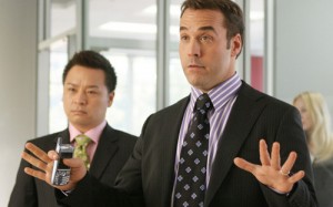 Ari Gold with Treo 650