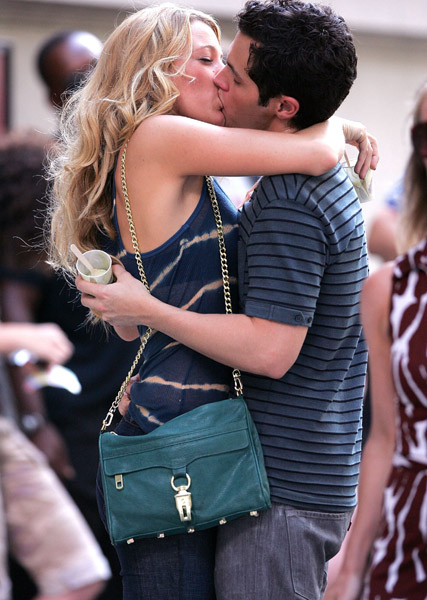 Blake Lively and Penn Badgley