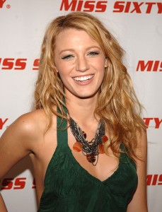 Blake Lively Miss Sixty Spring Fashion Show