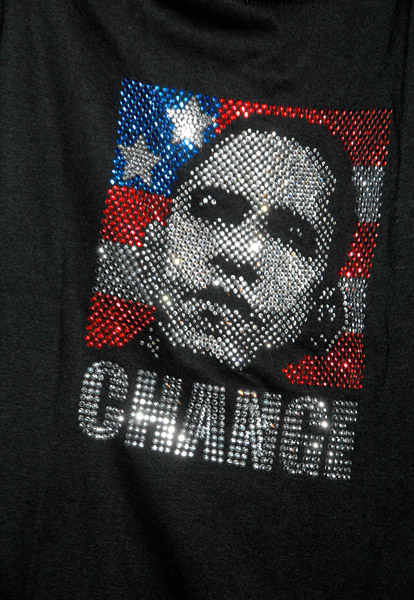 Barack Obama Shirt Worn to Tomas Jones B-day Party