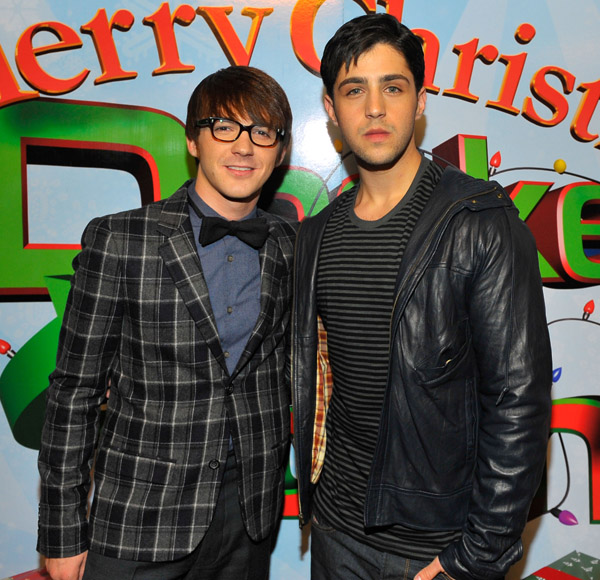 Drake and Josh at Premier of Merry Christmas, Drake and Josh