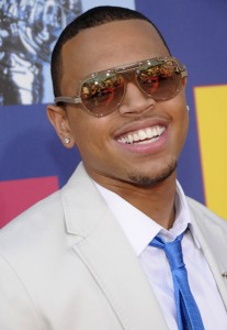 chris brown at the 2008 mtv vmas