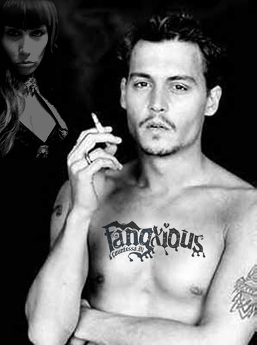 tattoos on the chest. Johnny Depp#39;s Chest Tattoo: