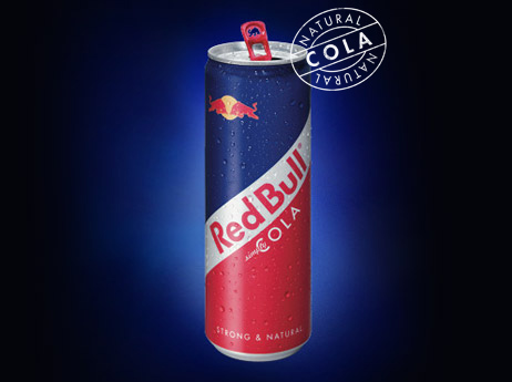 red bull can. Here is where you can tell