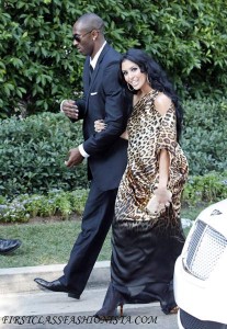 Kobe Bryant and Vanessa Bryant at Khloe Kardashian Wedding