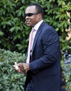 Sugar Ray Leonard at Khloe Kardashian Wedding