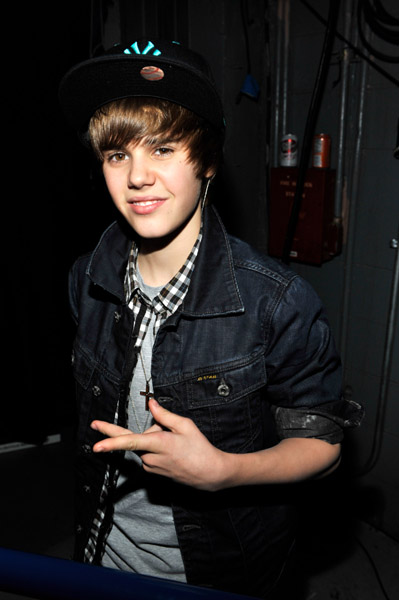 justin bieber 2009. Justin Bieber attends Z100