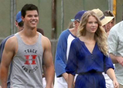 pics of taylor swift and taylor lautner