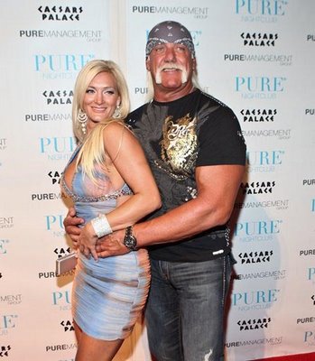 Hulk Hogan popped the question last winter in Australia 