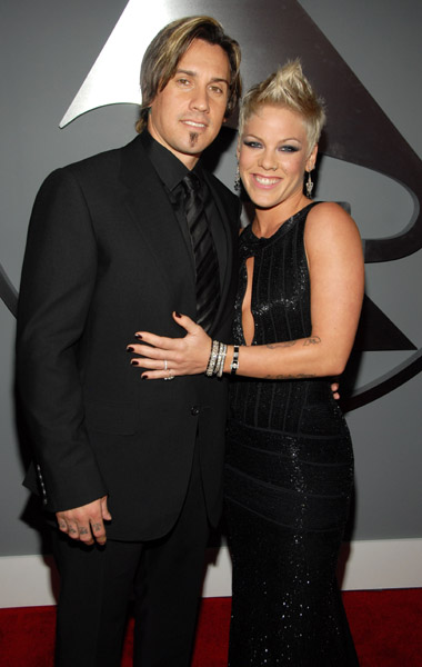 Pink and Carey Hart