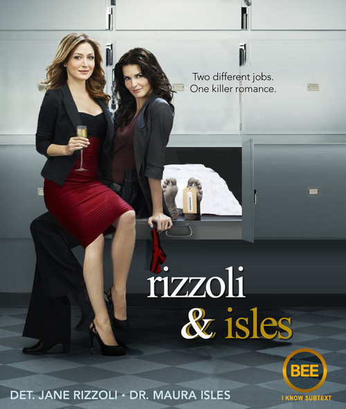 TNT's drama series Rizzoli and Isles based on a series of mystery novels
