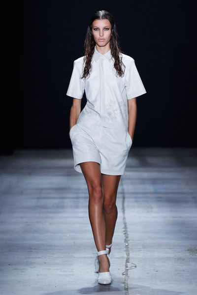 2012 Spring Fashions on Alexander Wang Spring 2012 Fashion Show