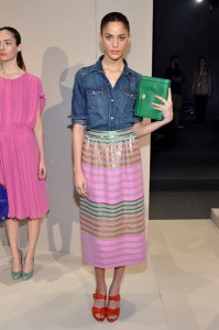 J Crew Spring 2012 NYFW fashion show J Crew Spring 2012 NYFW fashion show