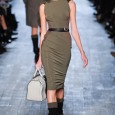 A mix of military glamour and athletics is the focus point of Victoria Beckham’s fall collection. The designer used strong focused lines of pleats and collars to fashion together a...