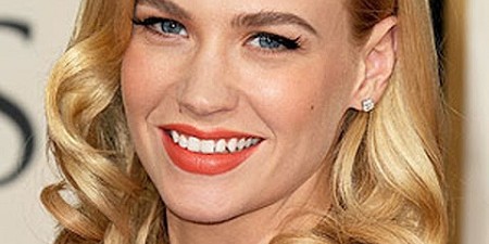 Sometimes you just need a little lippy to liven up your look. The cosmetic trend for this spring is orange lipstick! January Jones, Mad Men Actress The key to wearing...