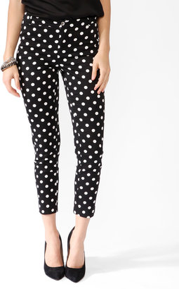 colorful polka dot pants