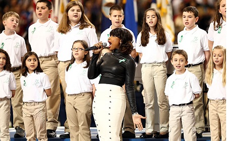 jennifer hudson and sandy hook super bowl performance jennifer hudson super outfit