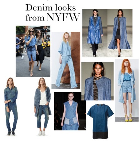 NYFW Style Inspiration: Dress up your denim look with a dress! – First ...